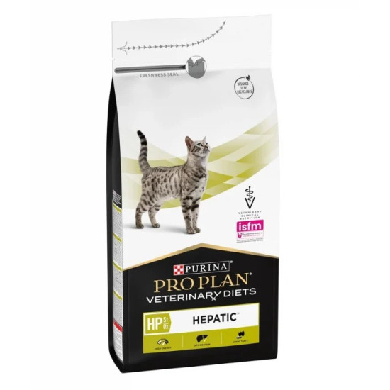 Purina Pro Plan Veterinary Diets HP Hepatic – Hrană Uscată pentru Pisici cu Afecțiuni Hepatice – 1,5 kg